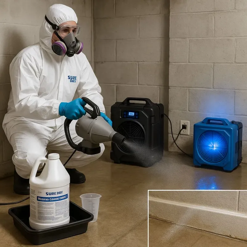 Sanitization and Odor Removal process in Monongahela, PA